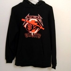 Metallica giants baseball hoodie